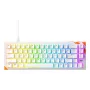 Mechaninė žaidimų klaviatūra Cherry K5 Pro TMR Compact 65% QWERTY US, laidinė USB, RGB, oranžinė/balta