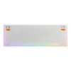 Mechaninė žaidimų klaviatūra Cherry K5 Pro TMR Compact 65% QWERTY US, laidinė USB, RGB, oranžinė/balta