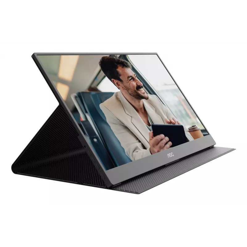 Nešiojamas monitorius AOC 16T20E2, 15.6 colio, Full HD, IPS, juodas