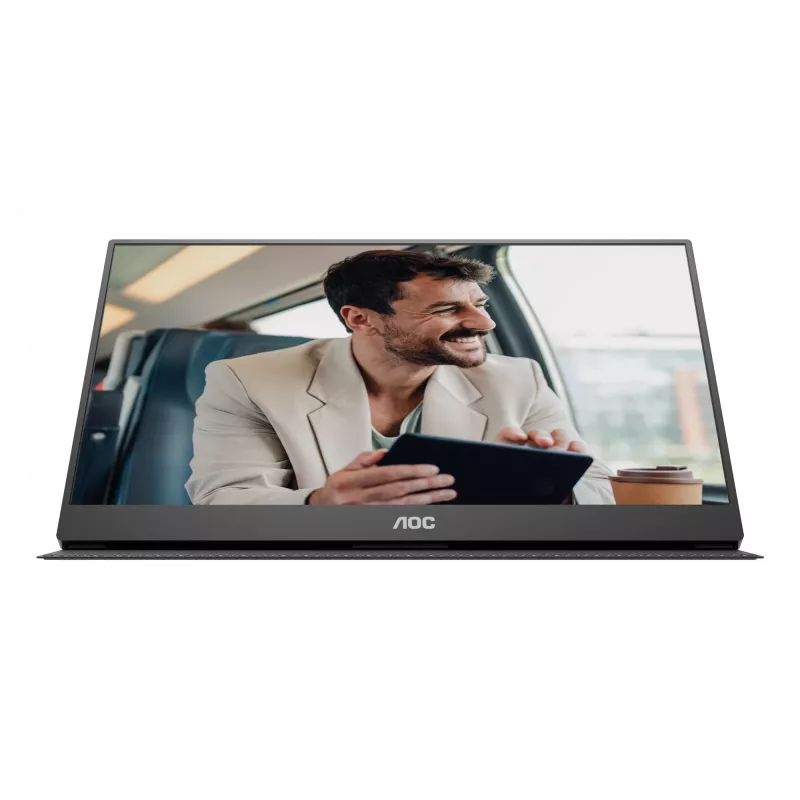 Nešiojamas monitorius AOC 16T20E2, 15.6 colio, Full HD, IPS, juodas