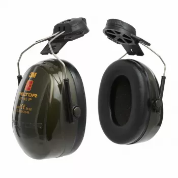 Klausos apsauginės ausinės 3M H520P3E-410-GQ Šalmo tipo Juodos