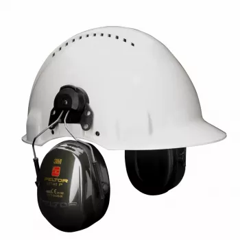 Klausos apsauginės ausinės 3M H520P3E-410-GQ Šalmo tipo Juodos