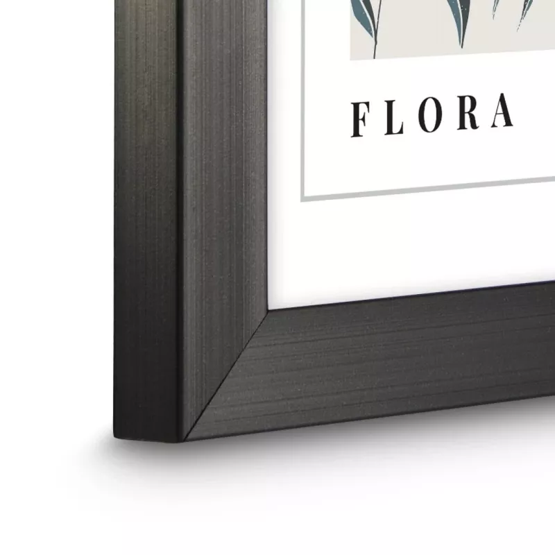 Hama Flora Vienvietis nuotraukų rėmelis Pilka
