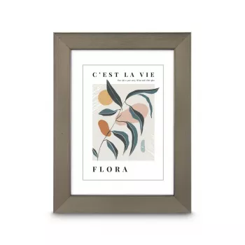 Hama Flora Single nuotraukų rėmelis Ruda