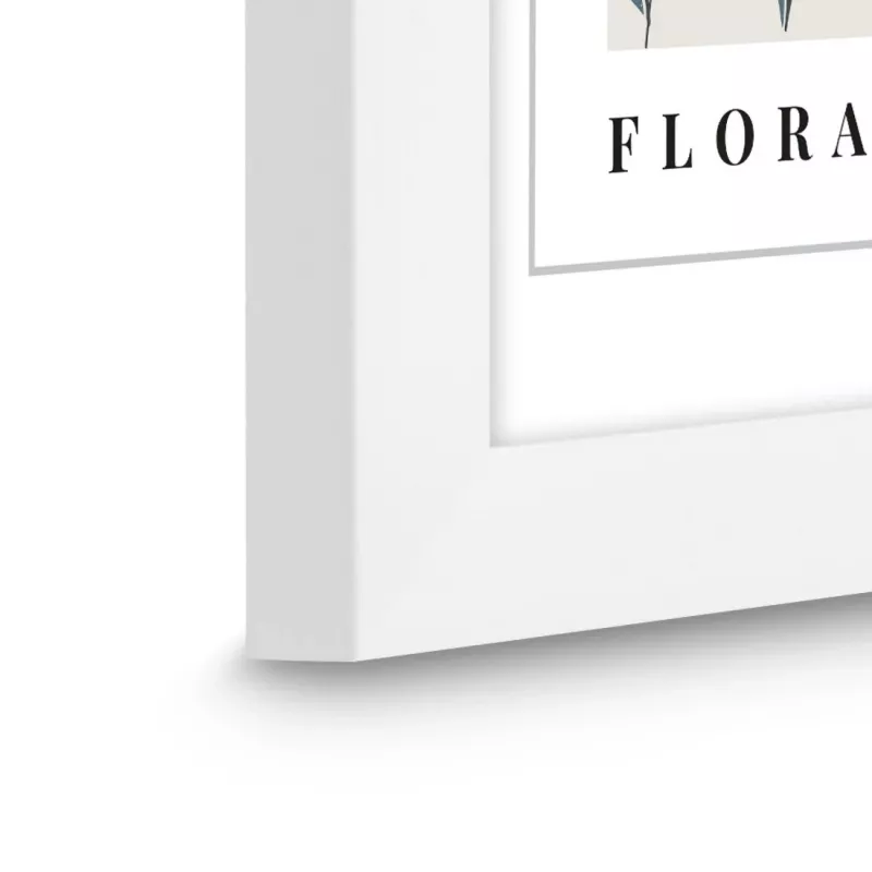 Hama Flora viengubas nuotraukų rėmelis Baltas