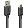 Hama 00202005 USB laidas USB 3.2 Gen 1 (3.1 Gen 1) 0.75 m USB A USB C juodas