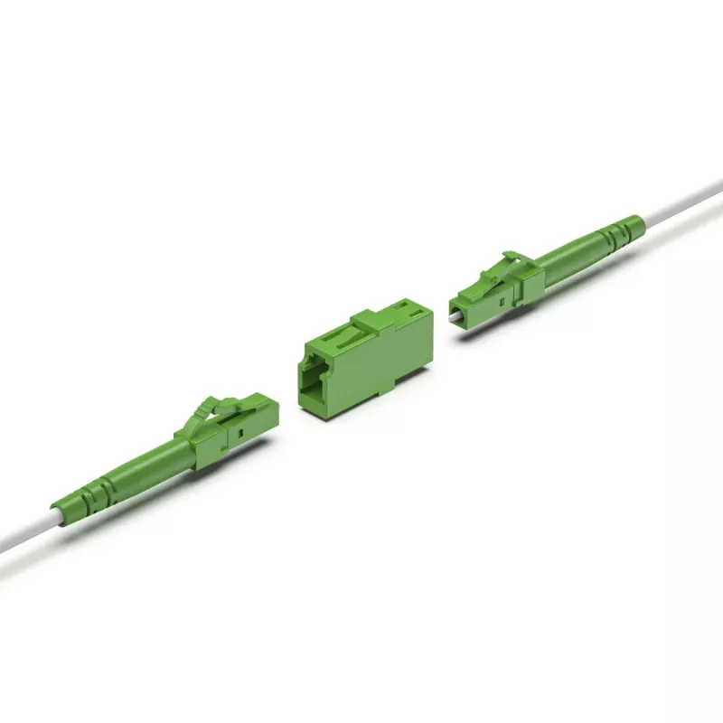 Hama 00200801 šviesolaidinis adapteris LC/APC, 1 vnt., žalias