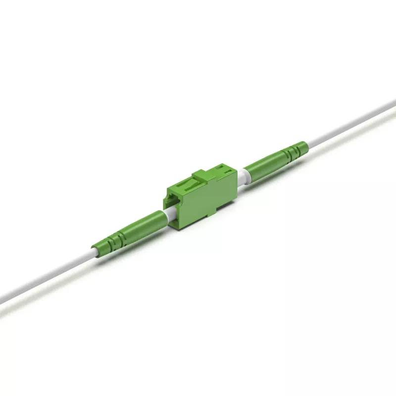 Hama 00200801 šviesolaidinis adapteris LC/APC, 1 vnt., žalias