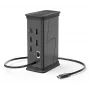 Hama 00200150 USB-C stotelė 9 prievadai, 2x HDMI, USB-A, USB-C, LAN