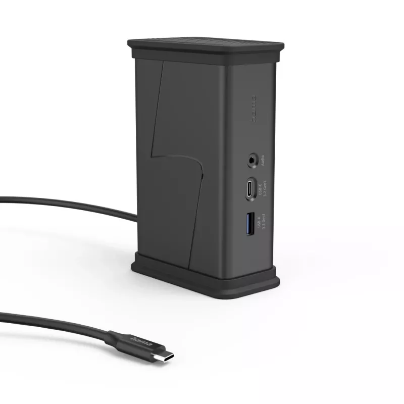 Hama 00200150 USB-C stotelė 9 prievadai, 2x HDMI, USB-A, USB-C, LAN