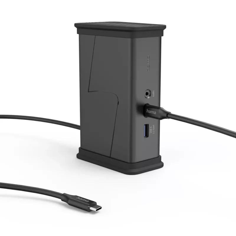 Hama 00200150 USB-C stotelė 9 prievadai, 2x HDMI, USB-A, USB-C, LAN
