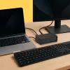 Hama 00200150 USB-C stotelė 9 prievadai, 2x HDMI, USB-A, USB-C, LAN