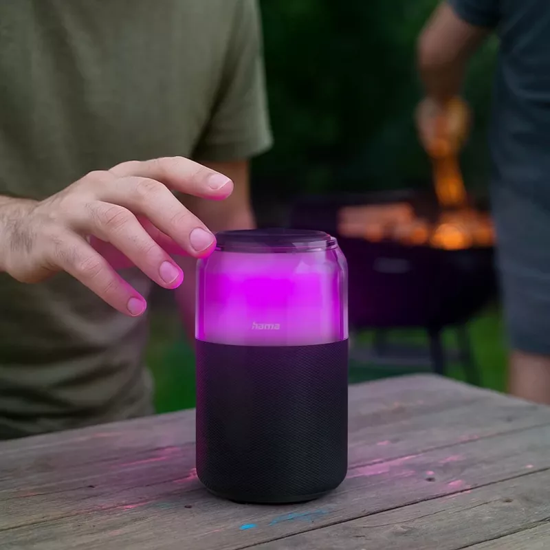 Hama Can Speaker Mono nešiojamas garsiakalbis juodas 5 W