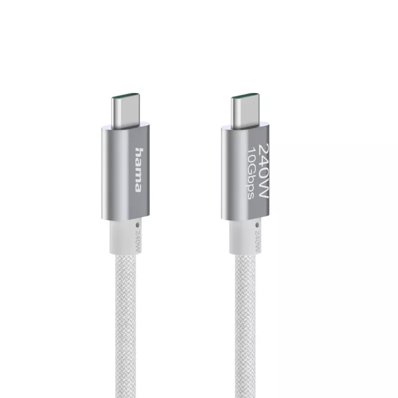 Hama Full-Featured USB 3.2 Gen 2 laidas USB C 1,5 m baltas