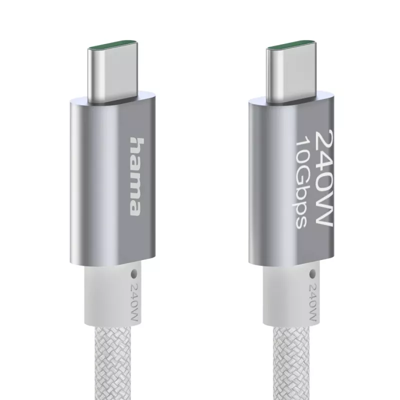 Hama Full-Featured USB 3.2 Gen 2 laidas USB C 1,5 m baltas