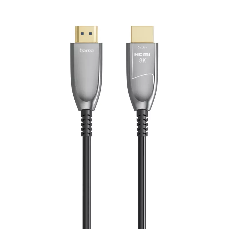 HDMI kabelis Hama 00202036 15 m HDMI A tipo (standartinis) juoda, pilka, sidabrinė