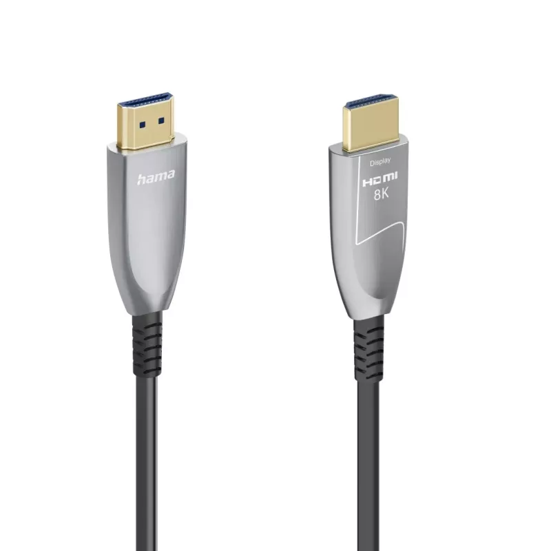 HDMI kabelis Hama 00202036 15 m HDMI A tipo (standartinis) juoda, pilka, sidabrinė