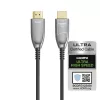 Hama 00202036 HDMI laidas 20 m HDMI A tipas (standartinis) juoda, pilka, sidabrinė