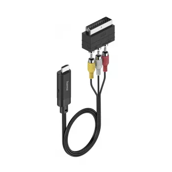 Hama 00205775 vaizdo kabelio adapteris HDMI A tipas (standartinis) SCART (21 kaištis) juodas