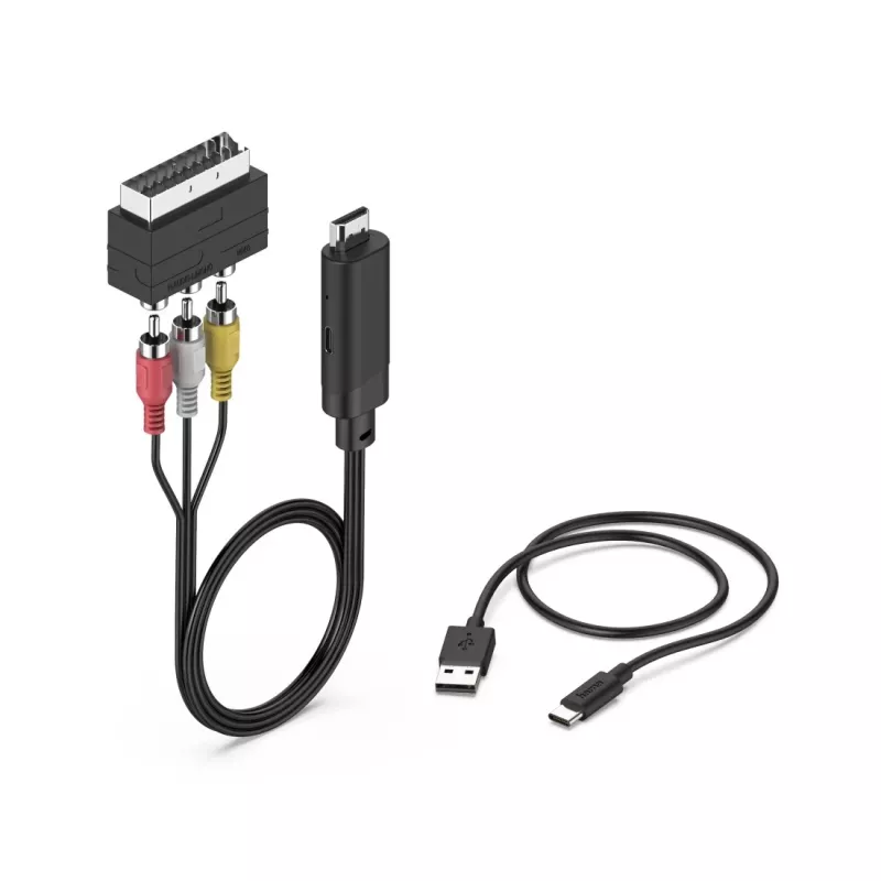 Hama 00205775 vaizdo kabelio adapteris HDMI A tipas (standartinis) SCART (21 kaištis) juodas