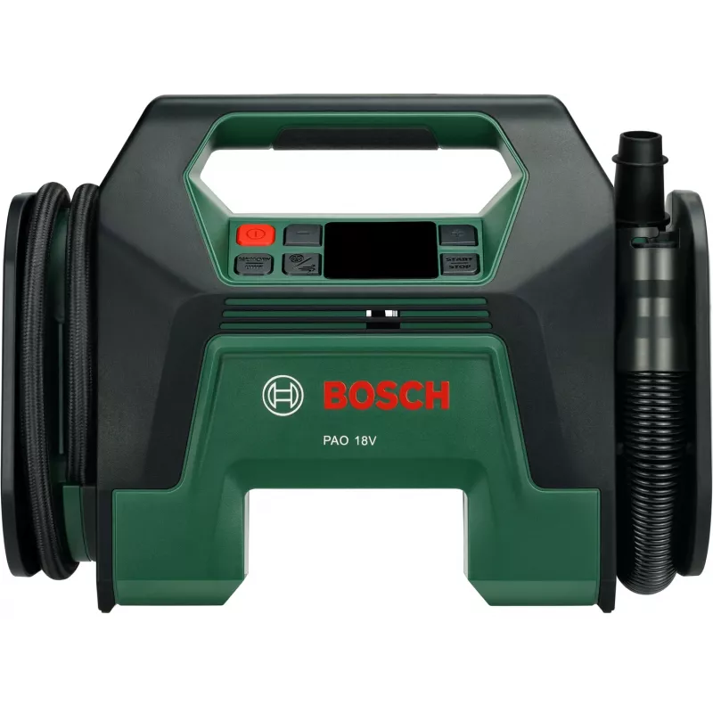 Bosch PAO 18V (be akumuliatoriaus, kartoninė dėžutė) – universalus akumuliatorinis kompresorius