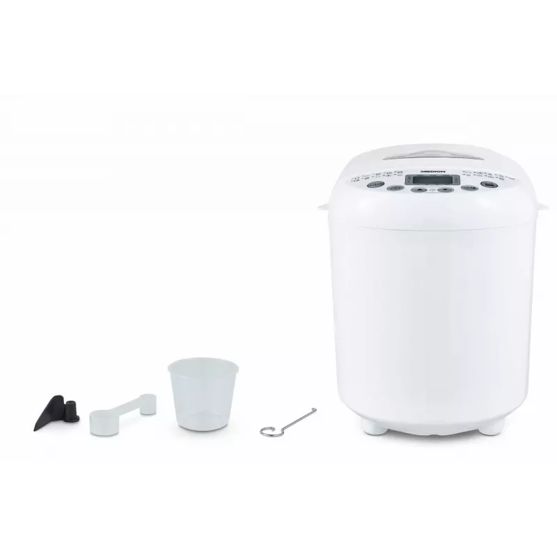 Duonkepė MEDION MD 11011 550 W balta 1 kg skaitmeninis laikmatis