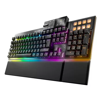 be quiet! Dark Mount Silent Linear FR ISO klaviatūra, pilno dydžio, mechaninė, USB, AZERTY, RGB, juoda