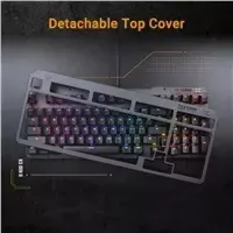 Mechaninė žaidimų klaviatūra ASUS TUF Gaming K3 Gen II RGB apšvietimas
