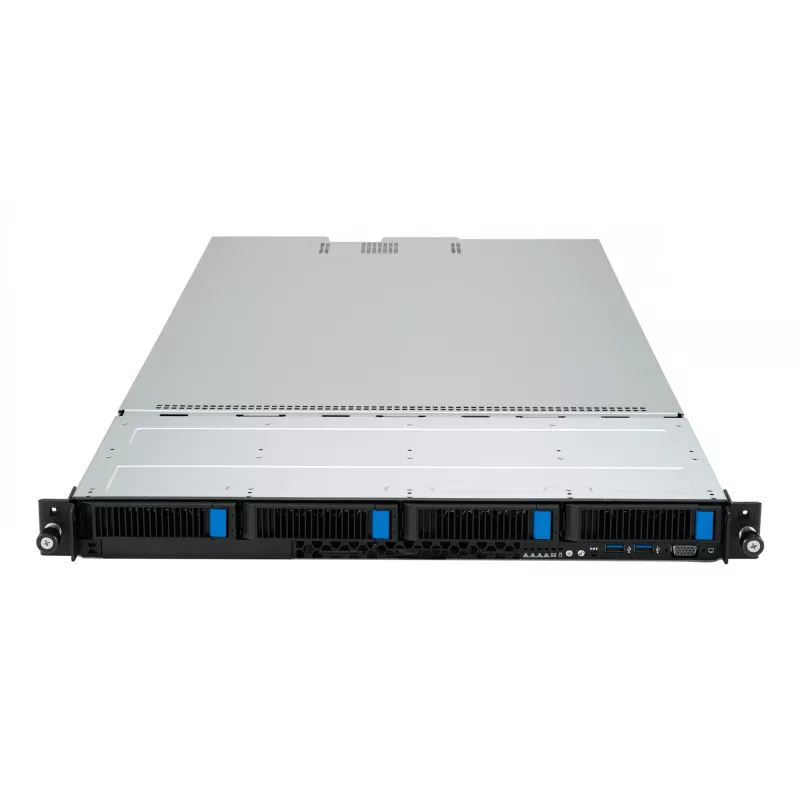 ASUS RS501A-E12-RS4 1U stelažinis serveris (juodas, sidabrinis)