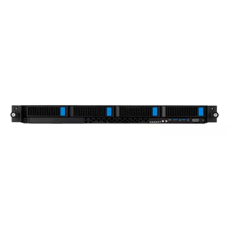 ASUS RS501A-E12-RS4 1U stelažinis serveris (juodas, sidabrinis)