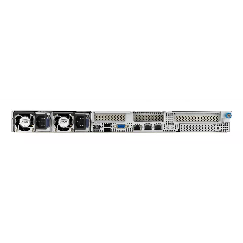 ASUS RS501A-E12-RS4 1U stelažinis serveris (juodas, sidabrinis)