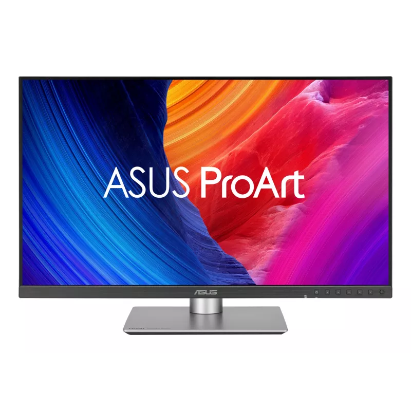 Monitorius ASUS ProArt PA278CGRV 27 colių (68,6 cm) QHD 2560×1440 IPS LCD sidabrinis, 5 ms, USB‑C, USB 3.2 šakotuvas, garsiakalbiai, VESA, aukščio reguliavimas