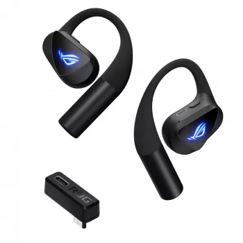 Ausinės ASUS ROG Cetra Open Wireless TWS Bluetooth Kabinamos Juodos, 20–20000 Hz, 116 g