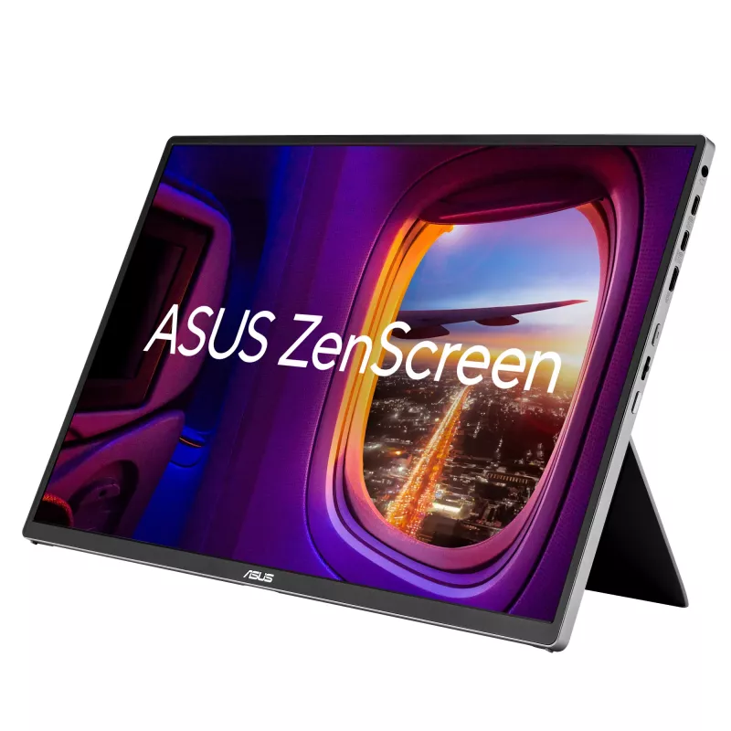 ASUS ZenScreen OLED MQ16FC nešiojamas monitorius 40,6 cm (16 colių) 1920 x 1200 WUXGA sidabrinis