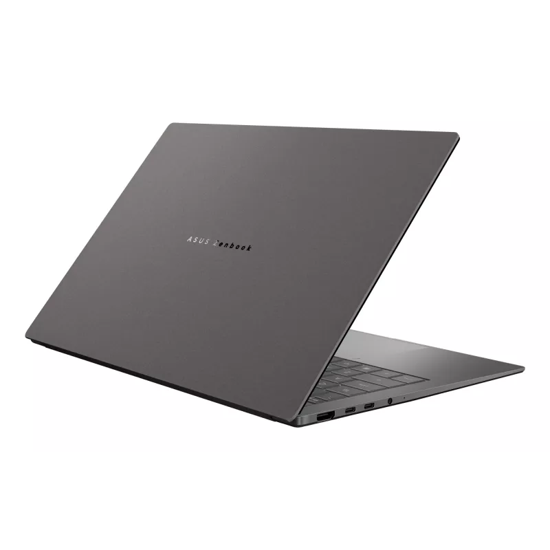 Nešiojamas kompiuteris ASUS Zenbook S14 UX5406AA-SU052W — Intel Core Ultra 9 386H, 14 colių 3K jutiklinis ekranas, 32 GB LPDDR5x, 1 TB SSD, Windows 11 Home, pilka