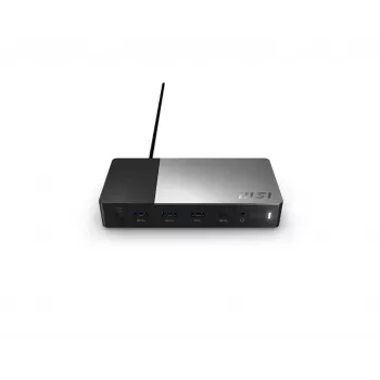 MSI USB-C Dock Gen 2 USB 3.2 Gen 2 Type-C juoda