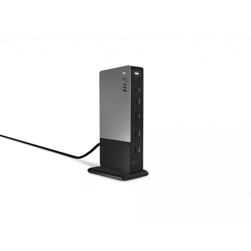 MSI USB-C Dock Gen 2 USB 3.2 Gen 2 Type-C juoda