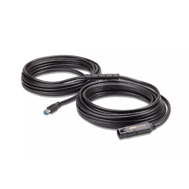 ATEN UE3315 USB 3.2 Gen 1 (3.1 Gen 1) 15 m USB A juodas laidas