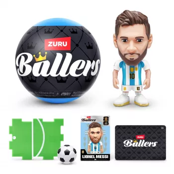 ZURU FIFA WORLD CUP 2026™ Ballers Series 1 kolekcinė figūrėlė, 3 m., FIFA, Juoda