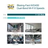 Prieigos taškas TP-Link Omada AX5400 Wi-Fi 6 2.4GHz 5GHz