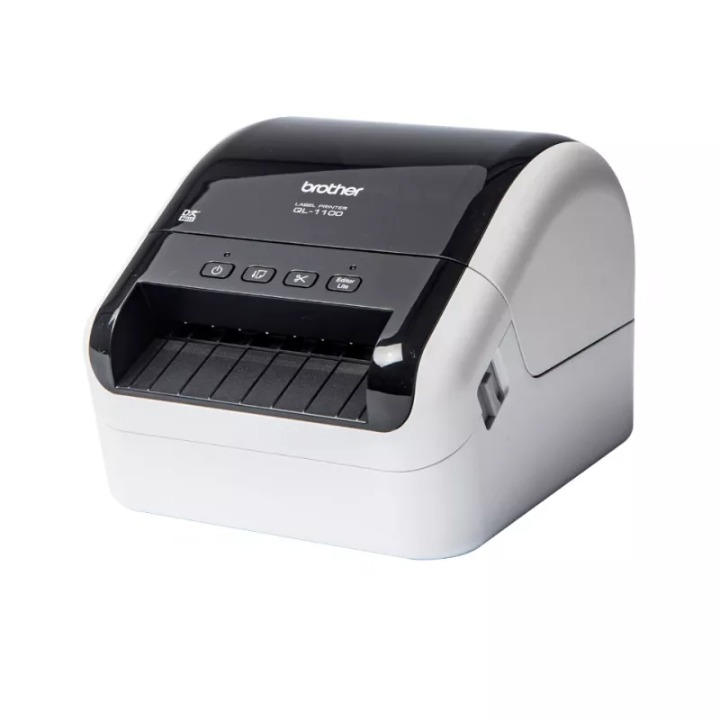 Brother QL-1100C etikečių spausdintuvas – terminis, 300 x 300 DPI, 110 mm/s, laidinis