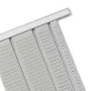Nobo T-Card Metal Panels Dydis 2, 32 lizdai, Pilka