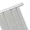 Nobo T-Card planavimo skydelis, dydis 4, pilkas, 128 mm x 655 mm