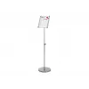 Nobo Essence A3 stovas plakatams, sidabrinis, 463 mm, 1475 mm, 300 mm, 2,3 kg, 420 mm