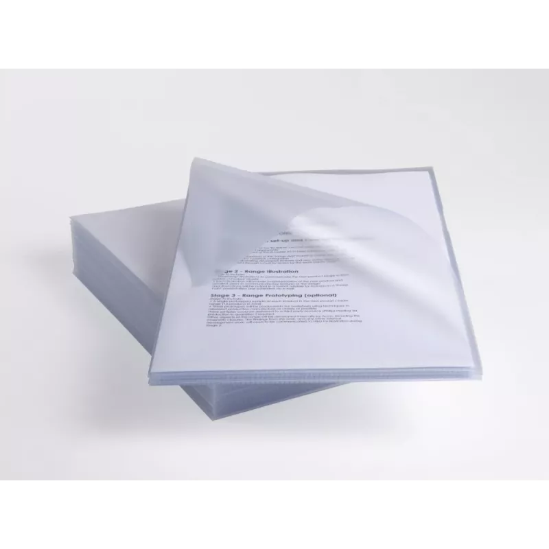 Rexel Anti-Slip A4 segtuvai skaidrūs (25 vnt.), polipropilenas, 20 lapų talpa