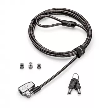 Kensington ClickSafe 2.0 3-in-1 rakinamas nešiojamojo kompiuterio užraktas (Master Keyed FT)