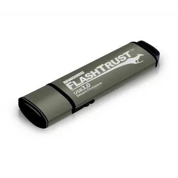 Kanguru FlashTrust™ USB 3.0 16 GB – saugus USB atmintukas su apsaugota programine įranga