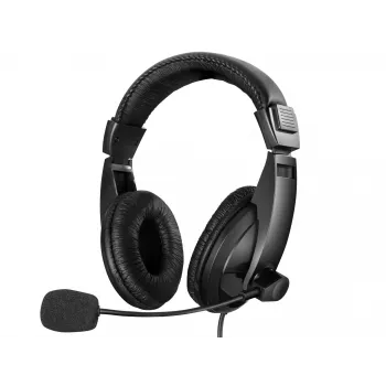 Sandberg Saver USB ausinės Large, laidinės, pokalbiams/muzikai, 20–20000 Hz, 258 g, juodos