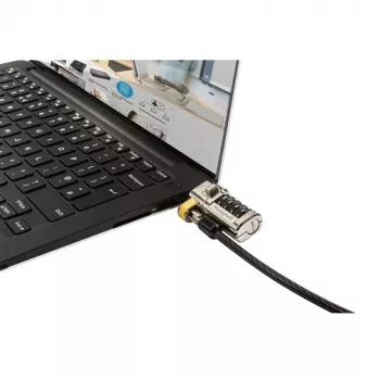 DELL 461-AAEU kabelio spyna, juoda, nerūdijantis plienas, 1,8 m