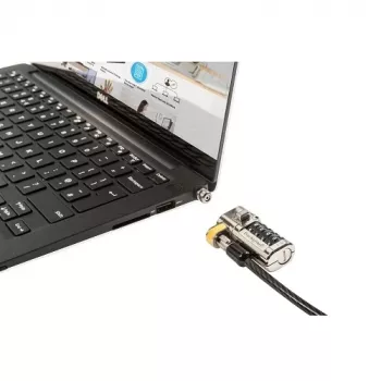 DELL 461-AAEU kabelio spyna, juoda, nerūdijantis plienas, 1,8 m